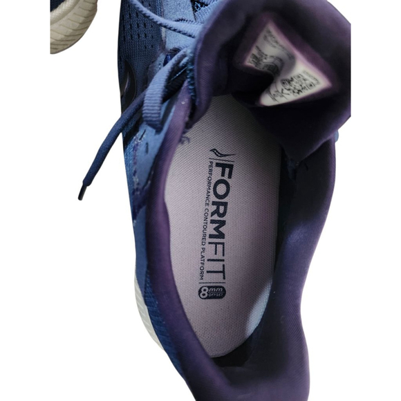 Saucony Women's Freedom 4 running shoe Blue Purple Size 10 - Picture 7 of 8